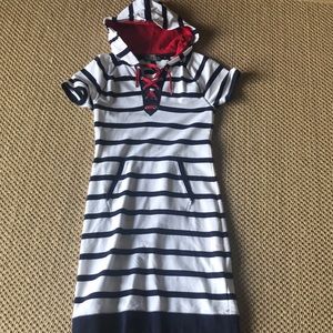 Ralph Lauren short sleeve sweatshirt dress RW&B